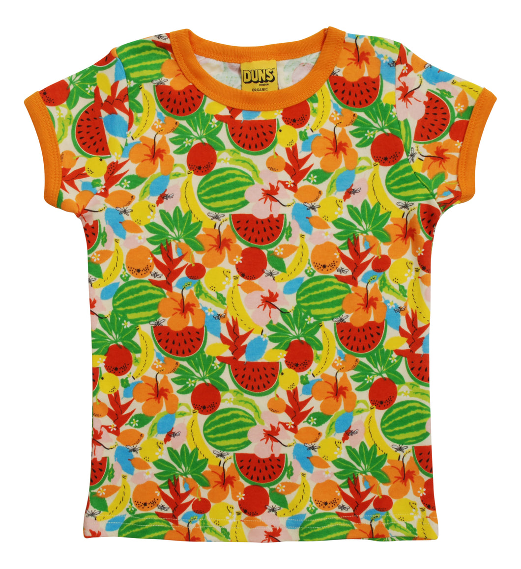 Duns Short Sleeve Top - Jungle