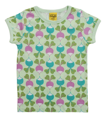 Duns Short Sleeve Top - Big Radish - Patina Green