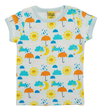 Duns Short Sleeve Top - Sun and Rain