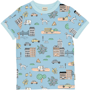 Meyadey Short Sleeve Top - City Life